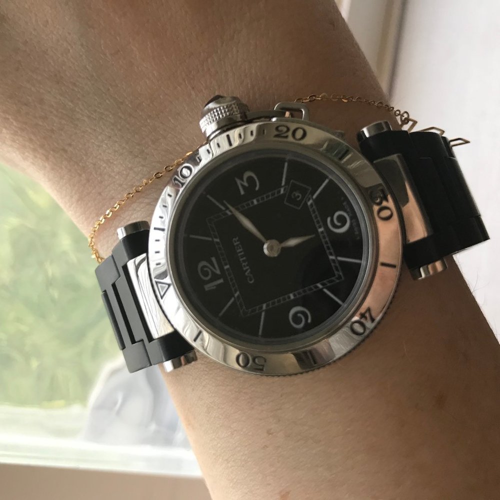 Cartier Pasha Seatimer W3140003 women's watch